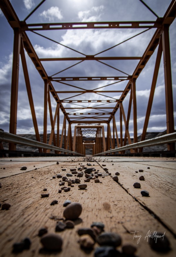 Rocks on Dorothy Bridge   Hi Res   A3 by Tracy Abildgaard